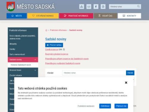 Sadské noviny