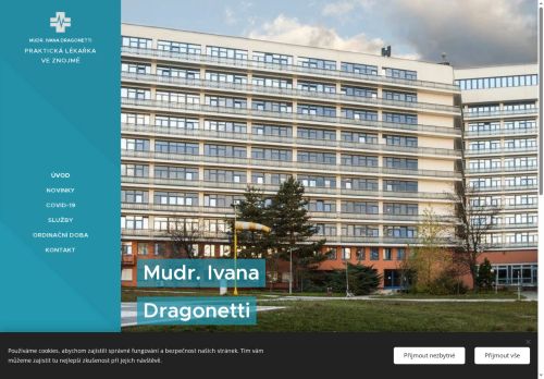 Zobrazit webové stránky Praktický lékař pro dospělé - MUDr. Ivana Dragonetti