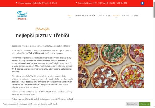 Zobrazit webové stránky Pizzeria Laguna