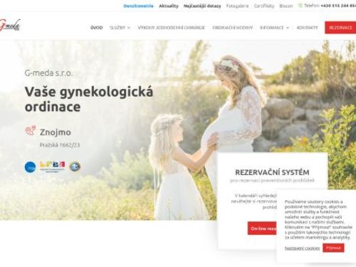 Gynekologická ordinace G-meda - MUDr. Anita Rozvadovská
