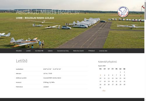 Zobrazit webové stránky Aeroklub Mladá Boleslav