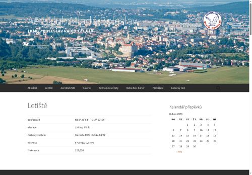 Zobrazit webové stránky Aeroklub Mladá Boleslav