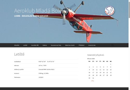 Zobrazit webové stránky Aeroklub Mladá Boleslav