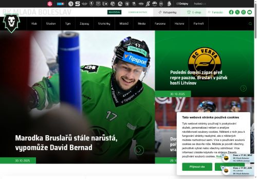 Zobrazit webové stránky BK Mladá Boleslav a.s.