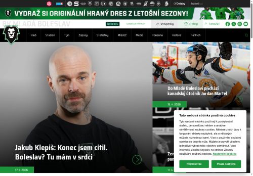 Zobrazit webové stránky BK Mladá Boleslav a.s.