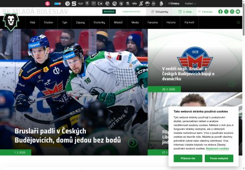Zobrazit webové stránky BK Mladá Boleslav a.s.