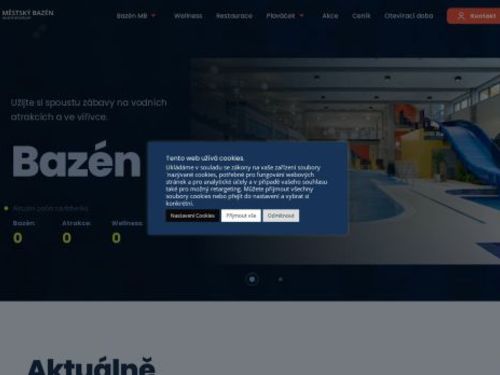 Městský bazén Mladá Boleslav na Štěpánce