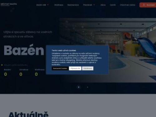 Městský bazén Mladá Boleslav na Štěpánce