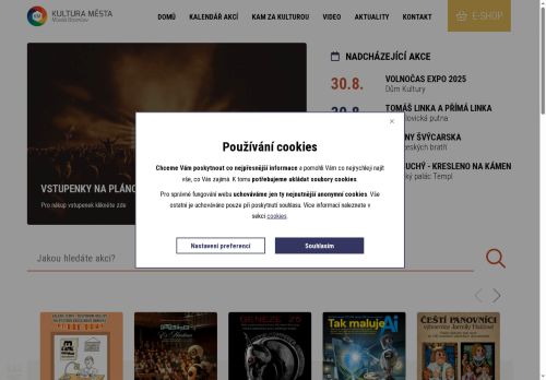 Zobrazit webové stránky Kultura města Mladá Boleslav, a.s.