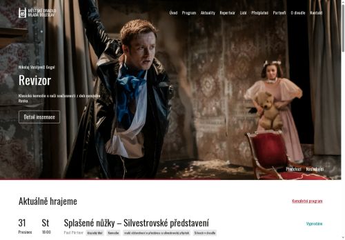 Zobrazit webové stránky Městské divadlo Mladá Boleslav