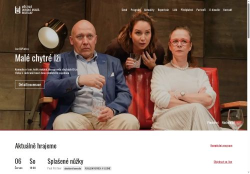 Zobrazit webové stránky Městské divadlo Mladá Boleslav