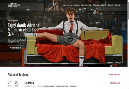 Zobrazit webové stránky Městské divadlo Mladá Boleslav