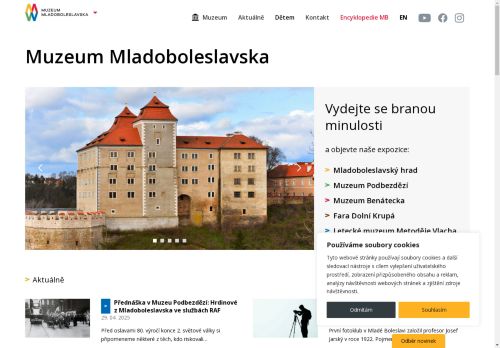 Zobrazit webové stránky Muzeum Mladoboleslavska