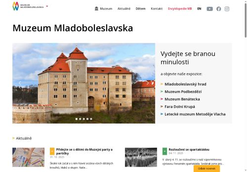 Zobrazit webové stránky Muzeum Mladoboleslavska