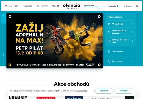 Zobrazit webové stránky Olympia Mladá Boleslav