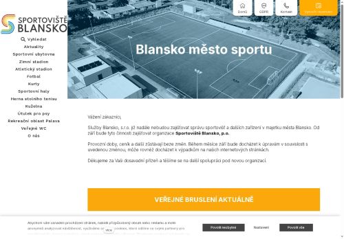 Zobrazit webové stránky Služby Blansko, s.r.o.