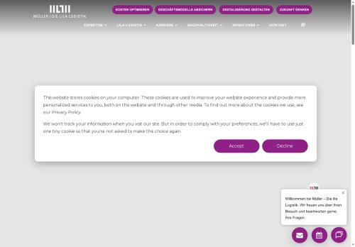 Müller - Die lila Logistik Česká k.s. nabízí práci na pozici Správce budovy / údržbář v obci Horšovský Týn