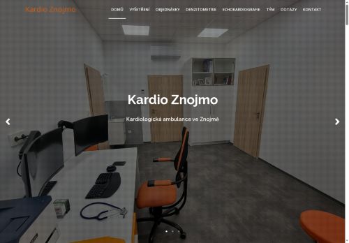 Zobrazit webové stránky Kardiologická ambulance - MUDr. Jan Simonides, MUDr. Dalibor Štambera