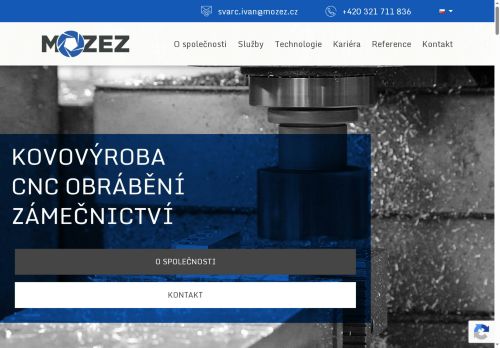 MOZEZ, s.r.o. nabízí práci na pozici Obraběč kovů (m/ž) v obci Kolín