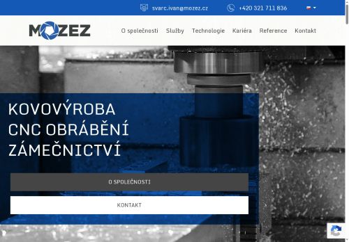 MOZEZ, s.r.o. nabízí práci na pozici Obraběč kovů (m/ž) v obci Kolín