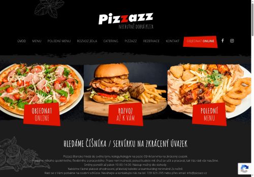 Zobrazit webové stránky PIZZAZZ, s.r.o.