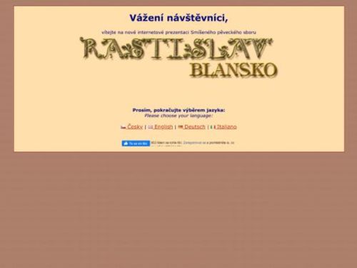 Smíšený pěvecký sbor Rastislav Blansko