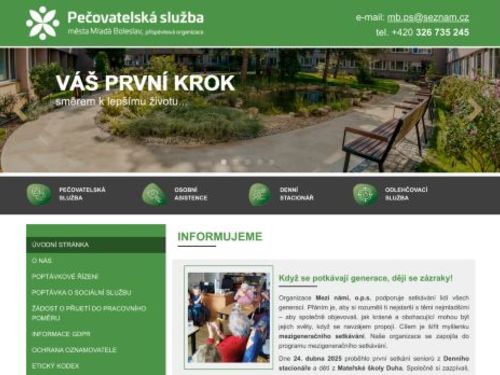 Pečovatelská služba Mladá Boleslav
