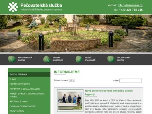 Pečovatelská služba Mladá Boleslav