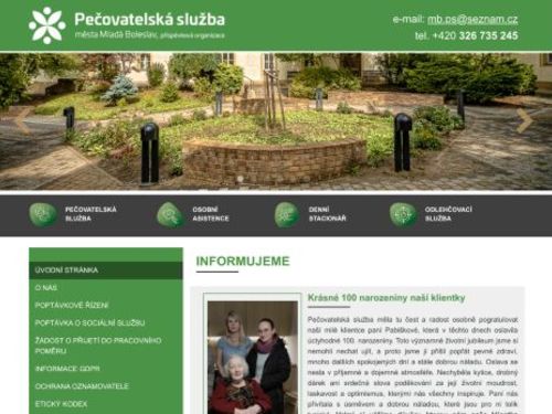 Pečovatelská služba Mladá Boleslav