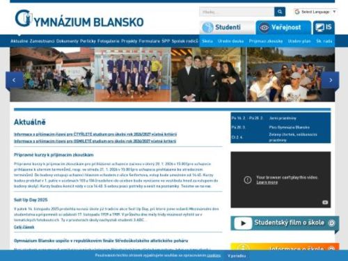 Gymnázium Blansko