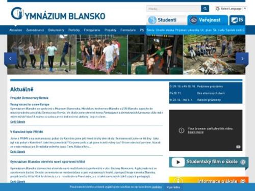 Gymnázium Blansko