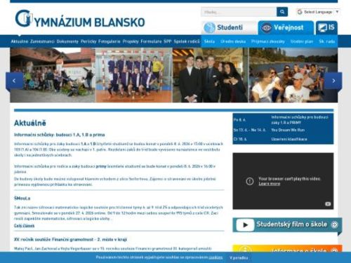 Gymnázium Blansko