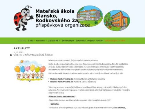 MŠ Blansko, Rodkovského