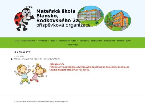 MŠ Blansko, Rodkovského