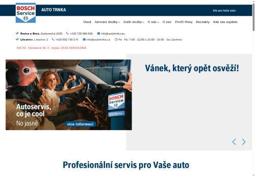 Zobrazit webové stránky AUTO TRNKA s.r.o.