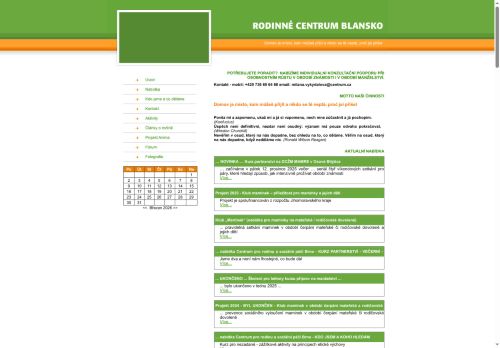 Zobrazit webové stránky Rodinné centrum Blansko