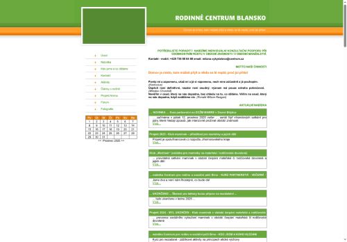 Zobrazit webové stránky Rodinné centrum Blansko