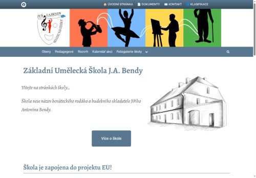 Zobrazit webové stránky Základní umělecká škola J.A. Bendy