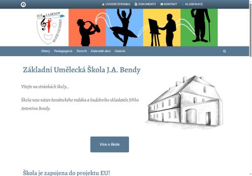 Zobrazit webové stránky Základní umělecká škola J.A. Bendy