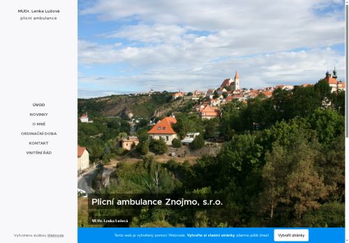Zobrazit webové stránky Plicní ambulance - MUDr. Lenka Lužová