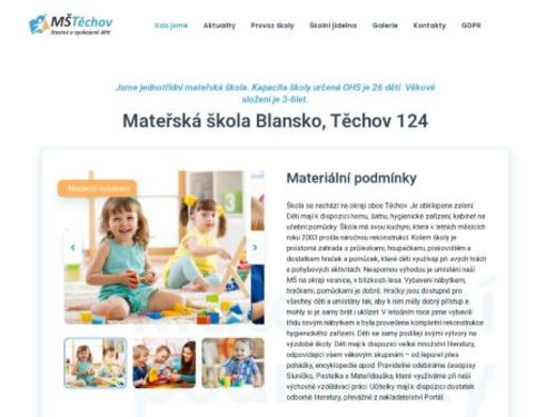 MŠ Blansko, Těchov