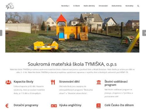 Soukromá mateřská škola TYMIŠKA