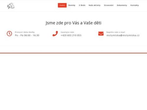 Soukromá mateřská škola TYMIŠKA