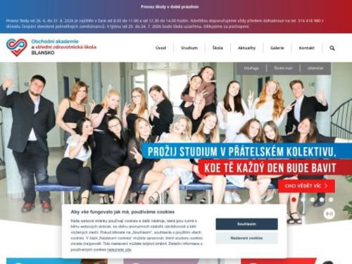 Obchodní akademie a Střední zdravotnická škola Blansko