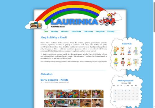 Zobrazit webové stránky Mateřská škola Laurinka