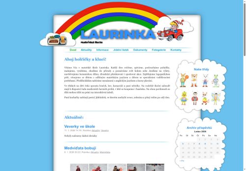 Zobrazit webové stránky Mateřská škola Laurinka