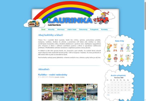 Zobrazit webové stránky Mateřská škola Laurinka