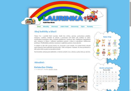 Zobrazit webové stránky Mateřská škola Laurinka