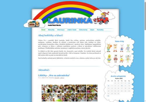 Zobrazit webové stránky Mateřská škola Laurinka