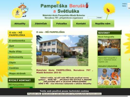 Mateřská škola Pampeliška